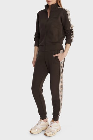Guess Britney Pamuklu Regular Fit Fermuarlı Dik Yaka Sweat V2YQ16KB3P2 Kadın SWEAT V2YQ16 KB3P2 G1EA KAHVE