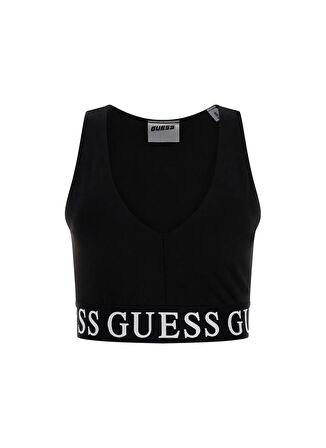 Guess Siyah Sporcu Sütyeni V3BP09MC04ZJBLK-KIRAN SLEEVELESS TO