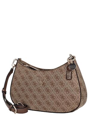 Kadın Guess Noelle Top Zip Shoulder Bag Kadın Omuz Çantası HWBG7879180