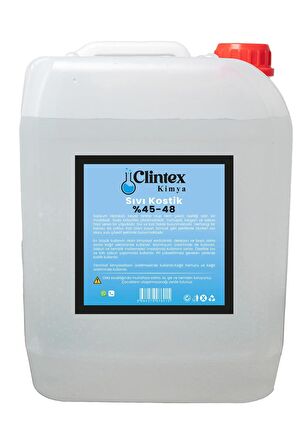 Clintex Kimya Sıvı Kostik 25 Kg %45-48