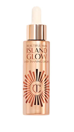 Charlotte Tilbury Beautiful Skin Island Glow Easy Tanning Drops - Bronzlaştırıcı Damlalar 30 ml  Tan