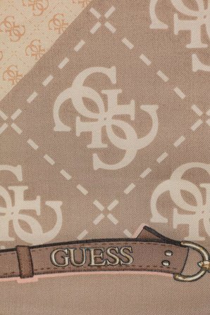 Guess Lindsey Desenli 120 x 120 cm Eşarp AW5536MOD03 Bayan EŞARP AW5536 MOD03 LTL KAHVE