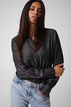 Guess Rayon Kadın Comfort Fit Gömlek