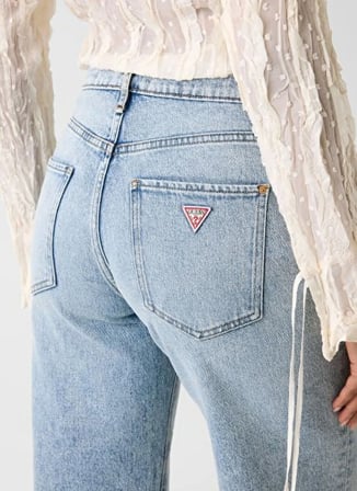 Guess Mavi Kadın Denim Pantolon W6YA4BD1454-CTBU