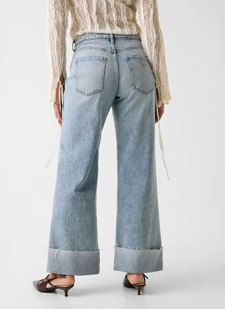Guess Mavi Kadın Denim Pantolon W6YA4BD1454-CTBU