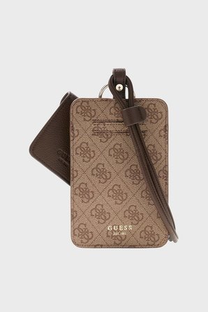 Guess Noelle Logolu Telefon Çantası PW7574P6326 Bayan TELEFON ÇANTASI PW7574 P6326 LGW KAHVE