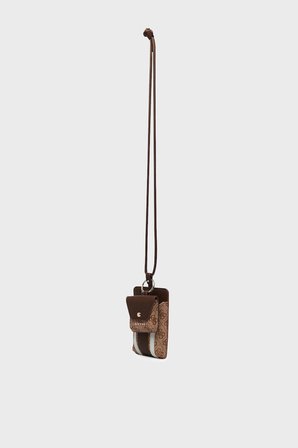 Guess Noelle Logolu Telefon Çantası PW7574P6326 Bayan TELEFON ÇANTASI PW7574 P6326 LGW KAHVE