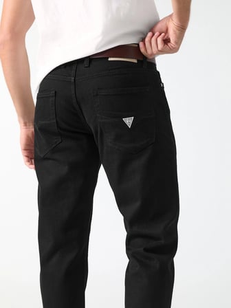 Guess Angels Erkek Siyah Jean M6YAN2D1487-1TBB