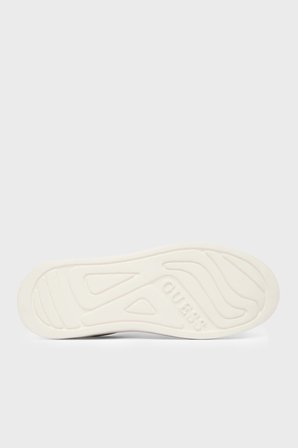 Guess Ebetts Aksesuar Detaylı Deri Sneaker Ayakkabı FLTBTTLEA12 Bayan AYAKKABI FLTBTT LEA12 WHPLA BEYAZ-GOLD