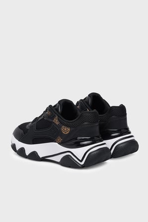 Guess Mazzy Logolu Sneaker Ayakkabı FLTMZZELE12 Bayan AYAKKABI FLTMZZ ELE12 BLACK SİYAH