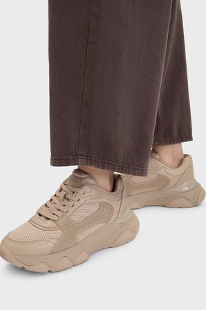 Guess Mazzy Logolu Sneaker Ayakkabı FLTMZZELE12 Bayan AYAKKABI FLTMZZ ELE12 NUDE TEN