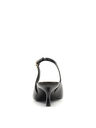 Guess Yannicke2 Kadın Siyah Babet FLT2CKLEA05-BLACK