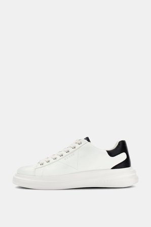 Guess Elba Erkek Deri Beyaz Sneaker