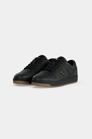 Guess Uddent Erkek Deri Siyah Sneaker