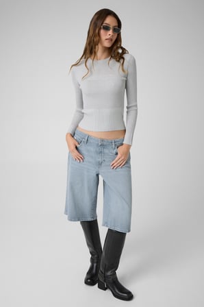 GJ LS CN EMBOSSED RIB SWTR