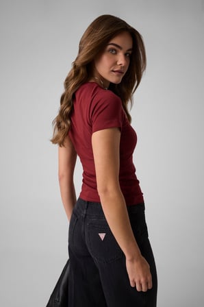 GJ PRINT SLIM TEE