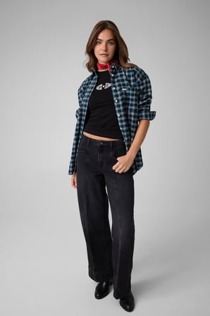 GJ PRINT SLIM TEE