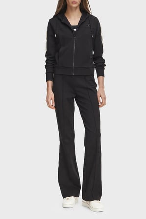 Guess Fausta Slim Fit Kapüşonlu Yaka Fermuarlı Sweat V6BQ02K6254 Kadın SWEAT V6BQ02 K6254 JBLK SİYAH