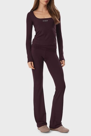 Guess Lotus Top Kadın TOP V6BP05 K6318 RGP BORDO