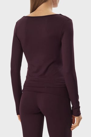 Guess Lotus Top Kadın TOP V6BP05 K6318 RGP BORDO