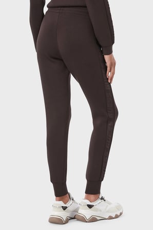 Guess Allie Yan Şerit Detaylı Lastikli Bel Lastikli Paça Pantolon V2YB18K7UW2 Kadın PANTOLON V2YB18 K7UW2 A11R KAHVE