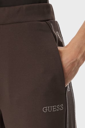 Guess Octavia Regular Fit Bol Paça Pantolon V5BB12KCX22 Kadın PANTOLON V5BB12 KCX22 G1EA KAHVE