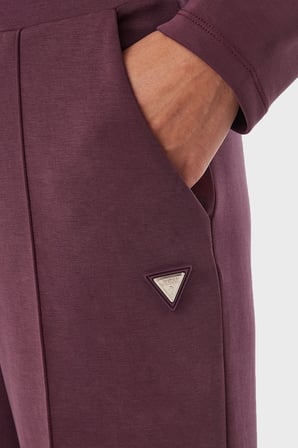 Guess Olympe Regular Fit Lastikli Bel Bol Paça Pantolon V6YB18K4315 Kadın PANTOLON V6YB18 K4315 G596 BORDO