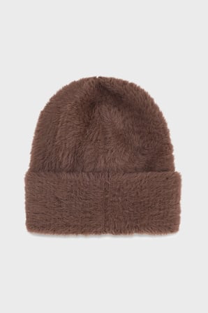 Guess Knitted Logolu Örme Bere AW5633POL01 Kadın BERE AW5633 POL01 BTC KOYU KAHVE