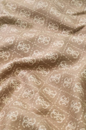 Guess 4G Logolu 60 x 190 cm Şal AW5663VIS03 Kadın ŞAL AW5663 VIS03 TMU BEJ