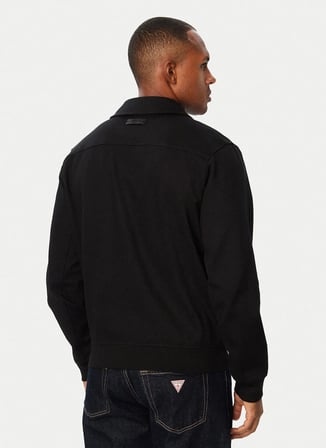 Guess Siyah Erkek Sweatshirt M6BQ24K6164-JBLK Jack Sweatshirt