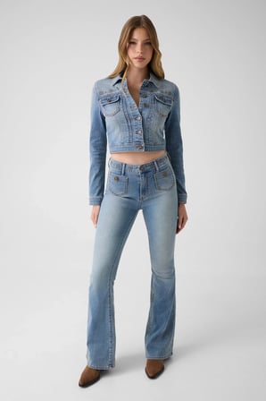 Azure Kadın Denim Ceket