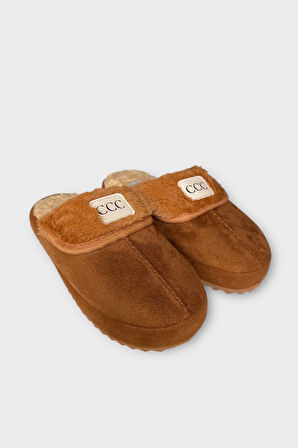 İçi Peluş Ses Yapmaz Eva Taban Kadın EvTerliği TABA