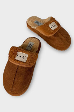 İçi Peluş Ses Yapmaz Eva Taban Kadın EvTerliği TABA