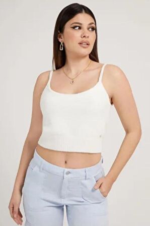 Guess  Loana Kadın Triko Crop W2RR15Z2YA0