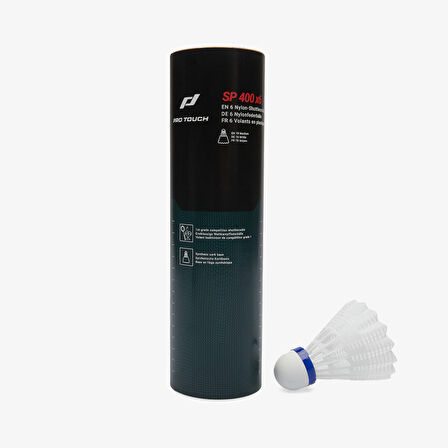 Pro Touch Unisex Beyaz 6'lı Badminton Topu