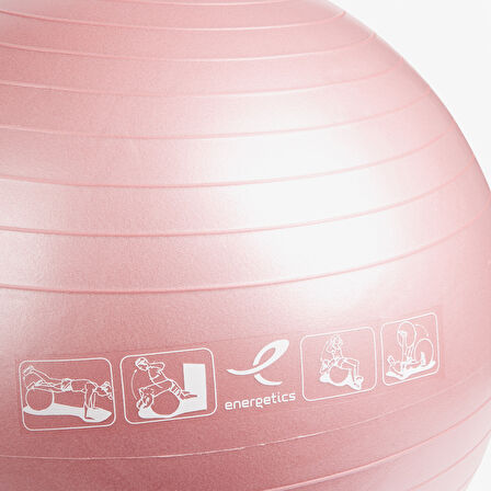 Energetics Unisex Pembe Pilates Topu 55cm