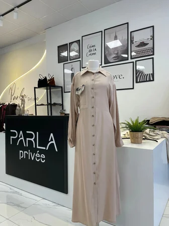 Nurcan Çetin Cepli İşleme Detaylı Tunik