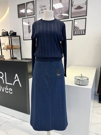 Orhan Store Fitilli Triko Tunik
