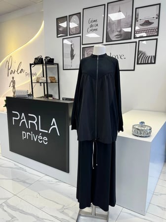 Nurcan Çetin Fermuar Detaylı Pantolon Takım