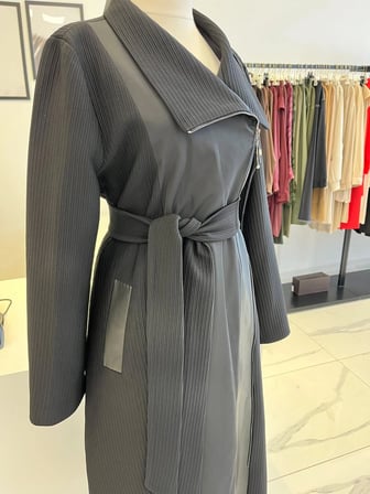 Orhan Store Fermuarlı Siyah Kap