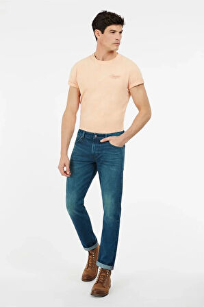 Guess Erkek Pembe Slim Fit Pantolon