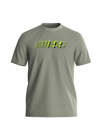 Guess Yeşil Erkek Bisiklet Yaka T-Shirt Z4RI10I3Z14A810-NIKOLAS CN