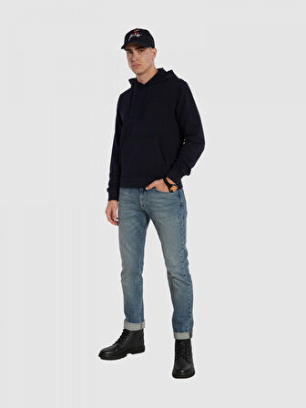 Erkek CHRISTIAN Kapüşonlu Sweatshirt - Siyah  | S