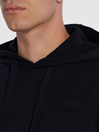 Erkek CHRISTIAN Kapüşonlu Sweatshirt - Siyah  | S
