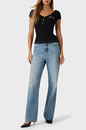 Guess Bayan Top W4RP47 K1814 JBLK