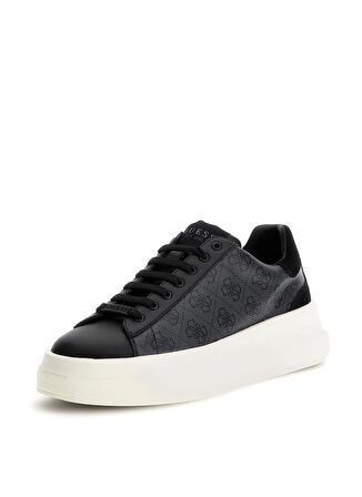 Guess Beyaz - Siyah Erkek Sneaker ELBA