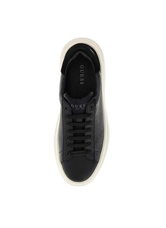 Guess Beyaz - Siyah Erkek Sneaker ELBA