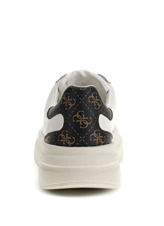Guess Bej - Beyaz - Kahve Erkek Sneaker ELBA