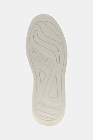 Guess Erkek Beyaz Elba 4G Logolu  Sneaker