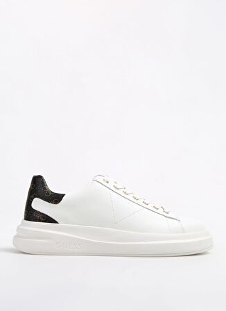 Guess Beyaz - Kahverengi Erkek Sneaker ELBA